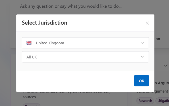 Jurisdiction Selector