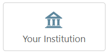 Text reads your institution